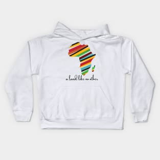 Africa a land like no other Kids Hoodie